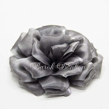 KUMAŞ GRİ BOHÇA SÜSÜ