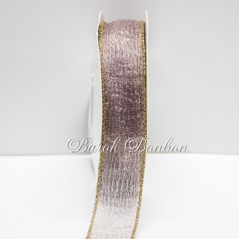 2,5 CM GÜL KURUSU ŞİFON 9,5 MT