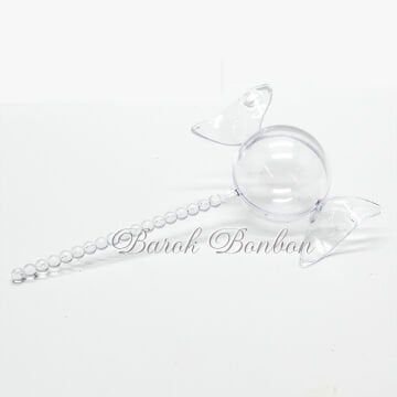 AKRİLİK ŞEKERLİK SAPLI 20 ADET