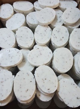 NATUREL OVAL İÇİ LAVANTA TANELİ SABUN