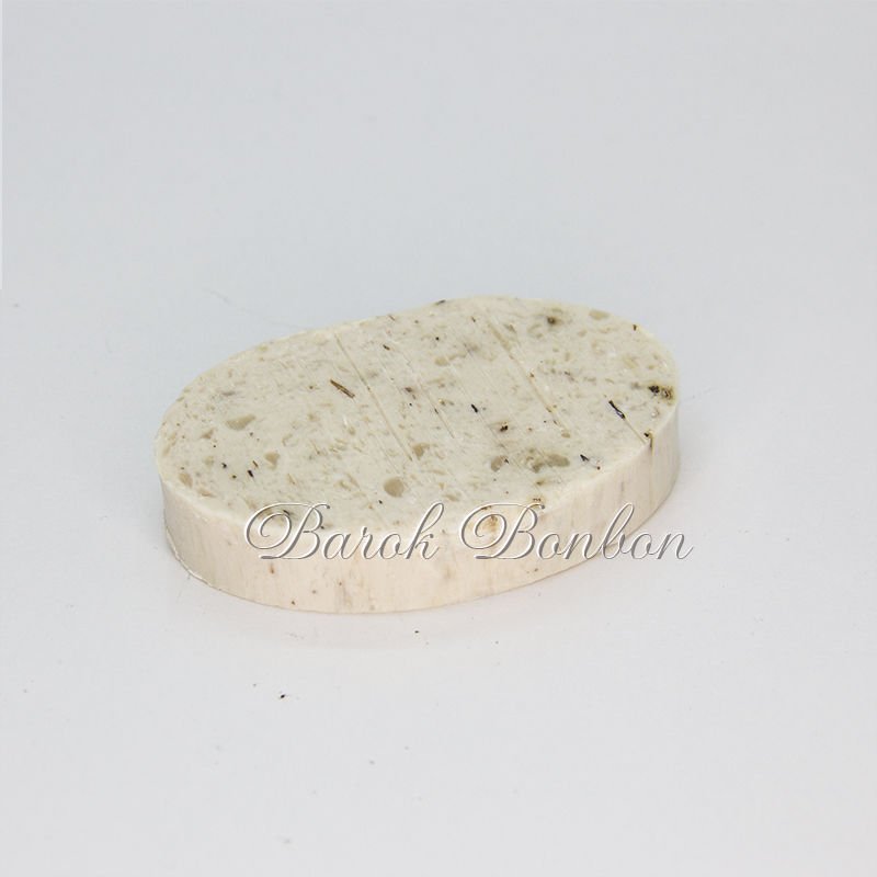 NATUREL OVAL İÇİ LAVANTA TANELİ SABUN
