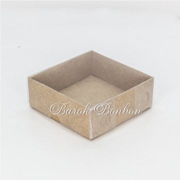 KRAFT KARTON KUTU 50 ADET 8*8*3