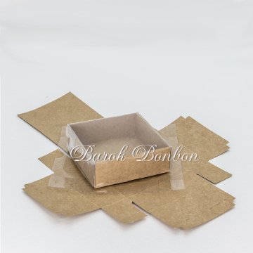 KRAFT KARTON KUTU 50 ADET 8*8*3