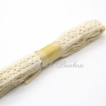 1,5 CM KETEN DANTEL 5 METRE