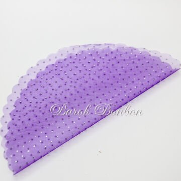 22 CM NOKTALI ORGANZE 50 ADET