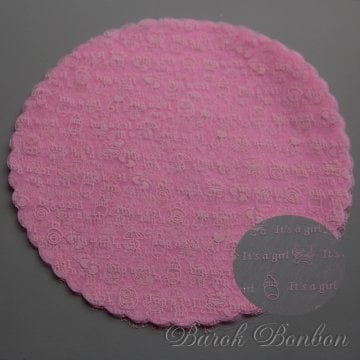 22 CM BABY ORGANZE 50 ADET