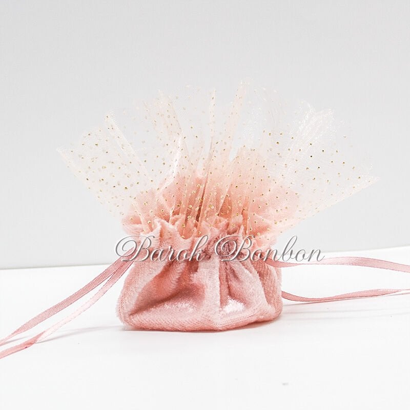 PUDRA KADİFE İPLİ BOHÇA PK.25 ADET