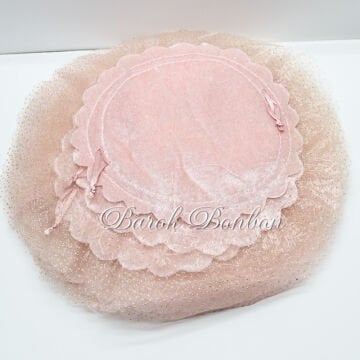 PUDRA KADİFE İPLİ BOHÇA PK.25 ADET