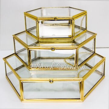 METAL ALTIGEN ÇİKOLATA KUTUSU 15*15