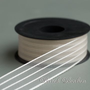 2,5 CM ÇİZGİLİ ŞİFON 20 MT.