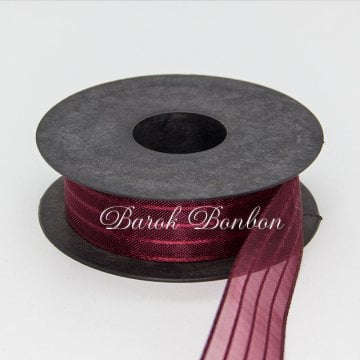 2,5 CM ÇİZGİLİ ŞİFON 20 MT.