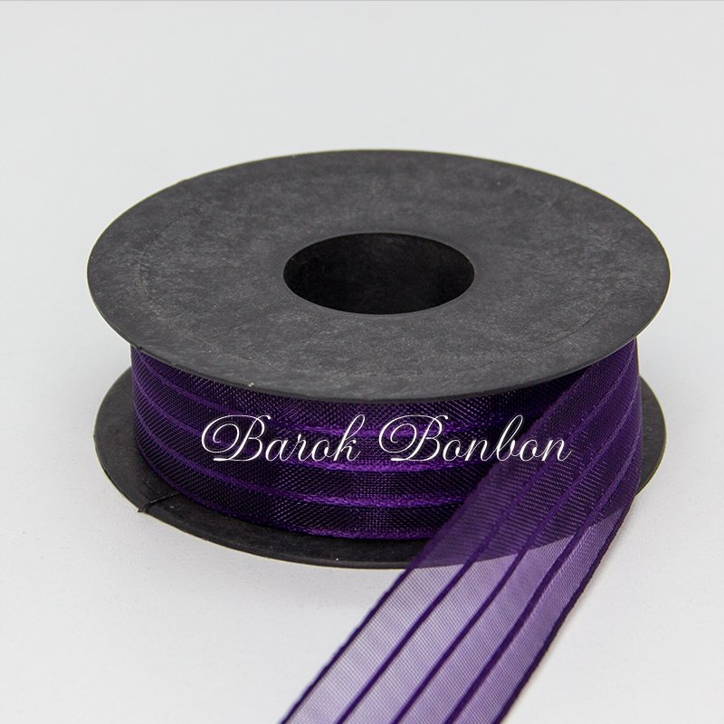 2,5 CM ÇİZGİLİ ŞİFON 20 MT.