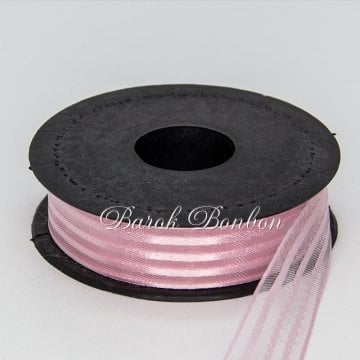 2,5 CM ÇİZGİLİ ŞİFON 20 MT.