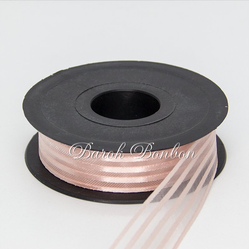 2,5 CM ÇİZGİLİ ŞİFON 20 MT.