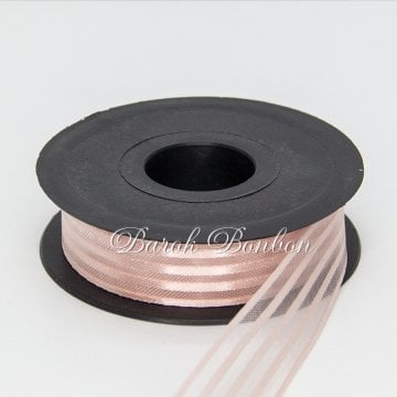 2,5 CM ÇİZGİLİ ŞİFON 20 MT.