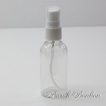 FISFISLI 50 CC PLASTİK KOLONYA ŞİŞESİ