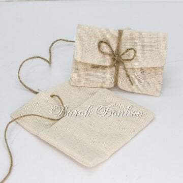 KETEN SABUNLUK KESE 10 ADET