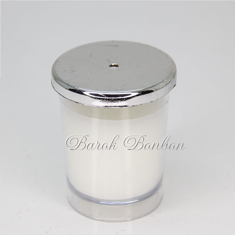 SHOT MUM PLASTİK BARDAK GÜMÜŞ KAPAK