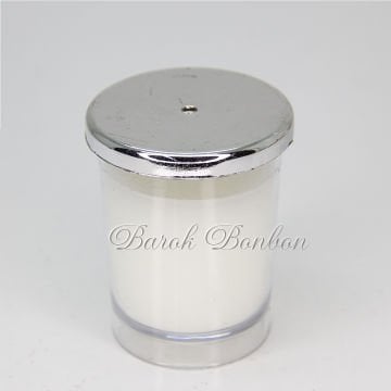 SHOT MUM PLASTİK BARDAK GÜMÜŞ KAPAK