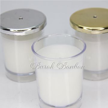 SHOT MUM PLASTİK BARDAK ALTIN KAPAK 10 ADET